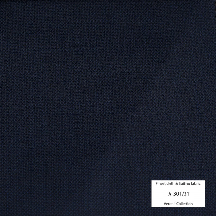 A301/31 Vercelli VII - 95% Wool - Xanh đen